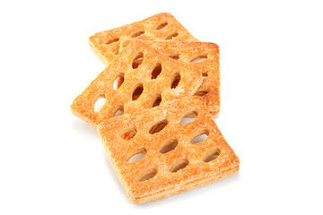 Square perforated cookie