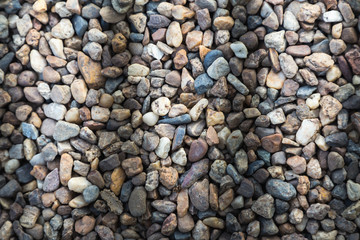 Stone pebbles texture or stone pebbles background. stone pebbles for interior exterior decoration and industrial construction concept design. stone pebbles motifs that occurs natural.