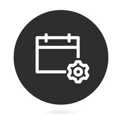 Calendar - vector icon.