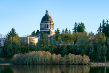 Capitol Lake Olympia Washington