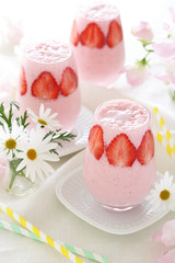 いちごスムージー　あまおうスムージー