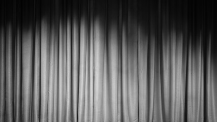 Obraz premium Curtains and lighting, backdrop