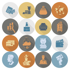 Business and Finance Icon Set