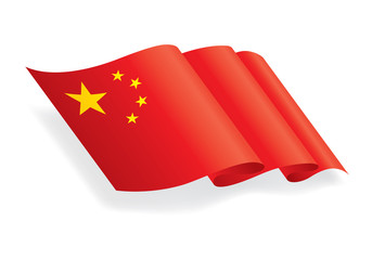 graphic china flag