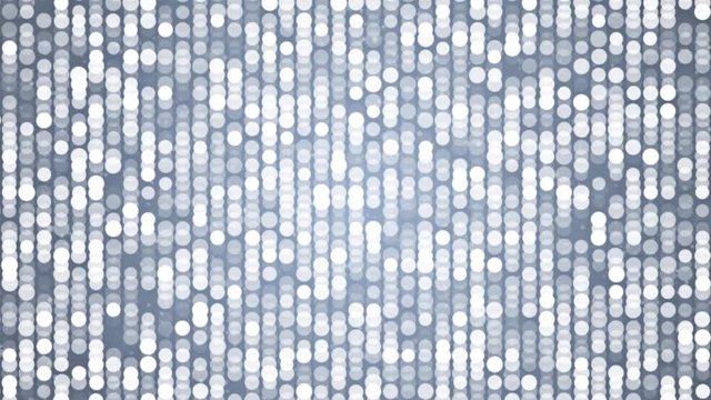 Abstract Flickering Metallic Shining moving particles wall background For Disco party and nightclub concept.