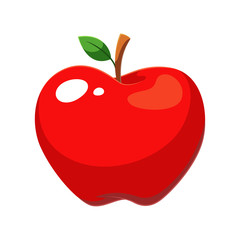 Apple fruit vector