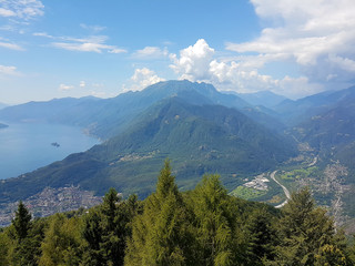 Obraz premium Swiss, Locarno view