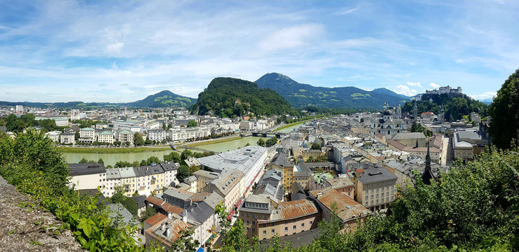 Austria, Saltzburg, cityview