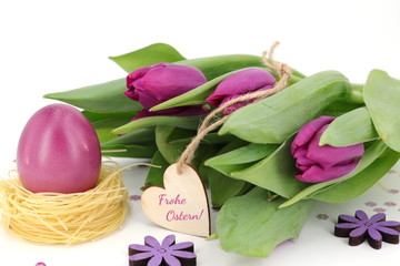 Grußkarte Frohe Ostern