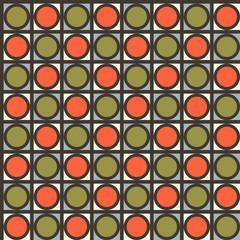 Geometric Pattern in 80s and 90s retro fashion style, modern stylish texture, abstract background, wrapping paper, trendy ornamental fabric, template, sketch for design