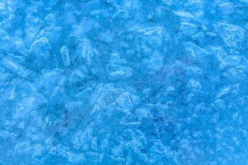 Obraz na płótnie Canvas Texture of the ice for the background