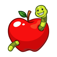 Apple fruit vector