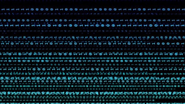 Binary code numbers - concept of searching and finding the right code, information, bug, virus, etc.