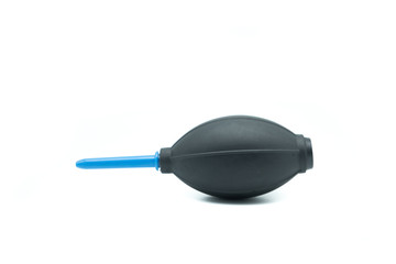 Rubber Hand Air Blower for cleaning camera, Isolated on white background