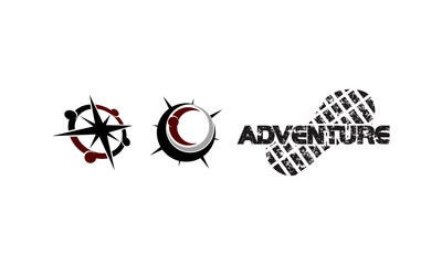 Adventure Guide compass Template Set