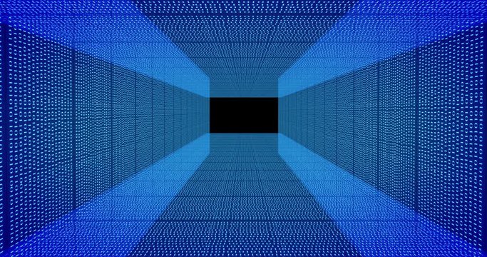 Binary code numbers - concept of searching and finding the right code, information, bug, virus, etc.