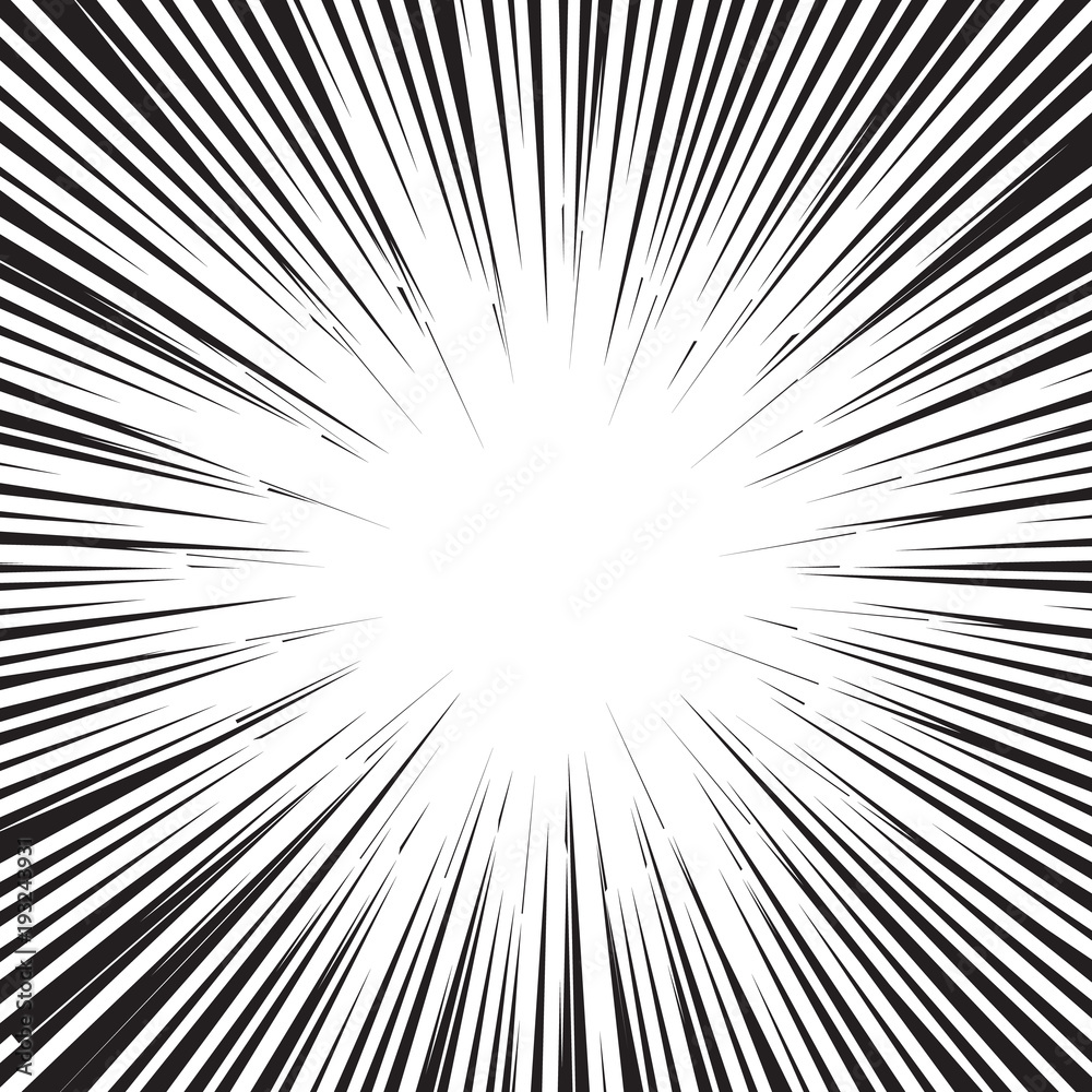 Poster vector comics speed concept. warp effect. motion vector template