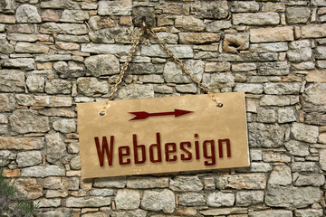 Schild 235 - Webdesign