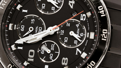 Fototapeta premium Man Watch Face
