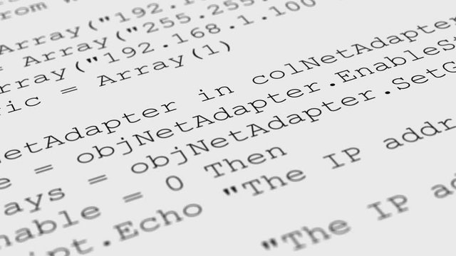 Data Code 009 - BlackOnWhite - 30 fps