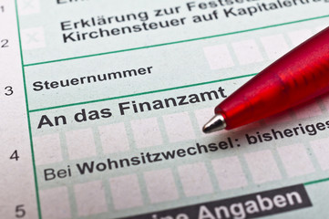 Finanzamt Steuererklärung 