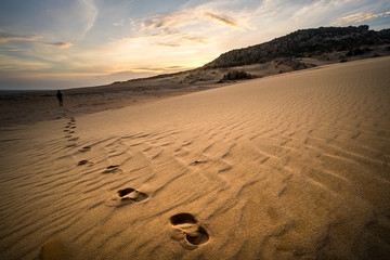 Sand dunes in Vietnam