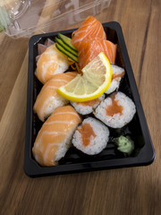 sushi container sold in supermarket