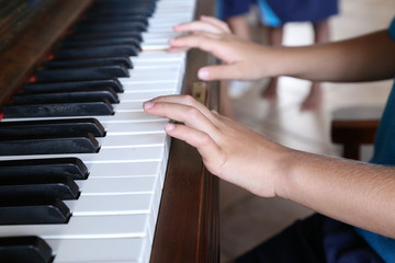 learning to play the piano