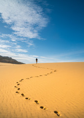 Sand dunes in Vietnam
