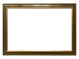 vintage frame isolated on white background