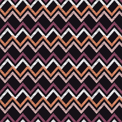 Seamless geometric pattern. Zigzag texture. Scribble texture. Textile rapport.