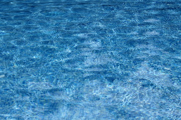 Fondo o textura de agua azul de piscina