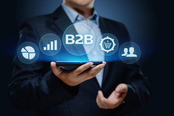 B2B Business Company Commerce Technology Marketing concept