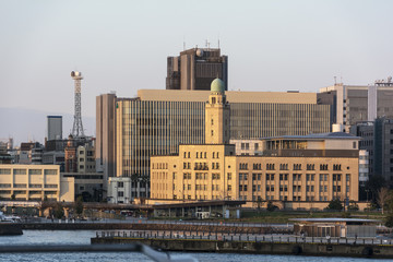 Stadtansicht von Yokohama in Japan.