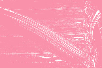 Natural soap texture. Adorable bright pink foam trace background. Artistic fetching soap suds. Cleanliness, cleanness, purity concept. Vector illustration.