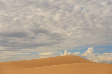 Fototapeta na wymiar Sand dune at Vietnam