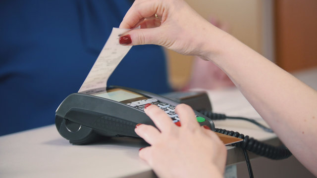 Credit card payment, buy services