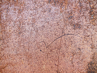 Texture of rusty metal