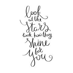 Inspirational vector hand drawn quote. Ink brush lettering isolated on white background. Motivation saying for cards, posters and t-shirt