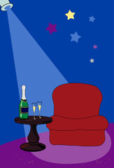 illustration of holiday background