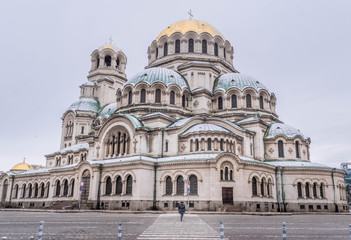 Fototapeta na wymiar St. Alexandre Nevsky cathedral
