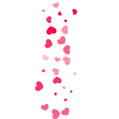 Heart confetti background.