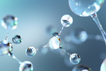 Abstract Molecule Background