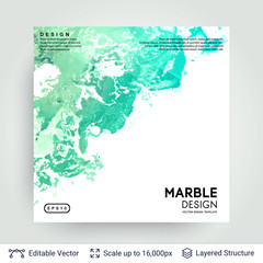 Naklejka premium Abstract ink background. Marble style.