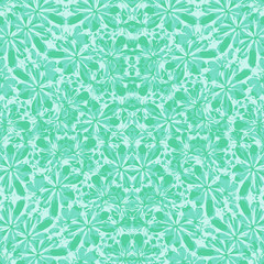 Leaves Photo Seamless Pattern Design