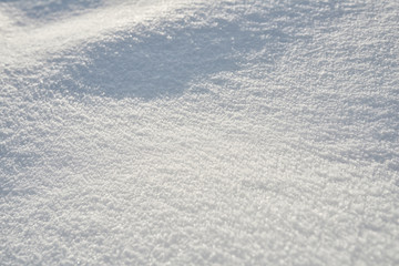 Clean Snow - white snow background