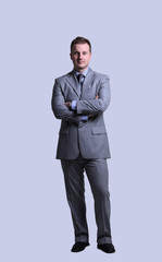 portrait of successful businessman