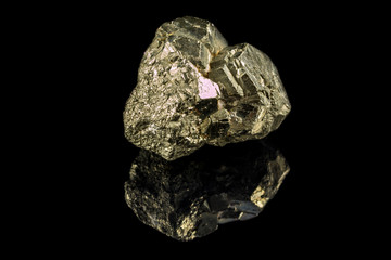 Shining gold and black background