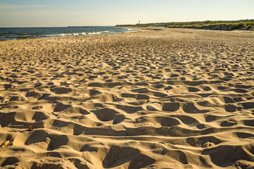 lonesome beach of the Baltic Sea