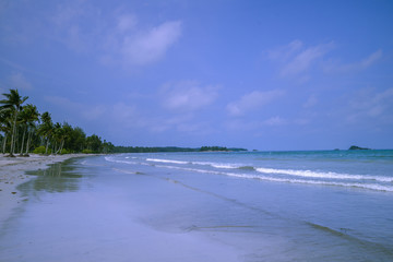 Blue sky and Beach Wonderfull Bintan Island